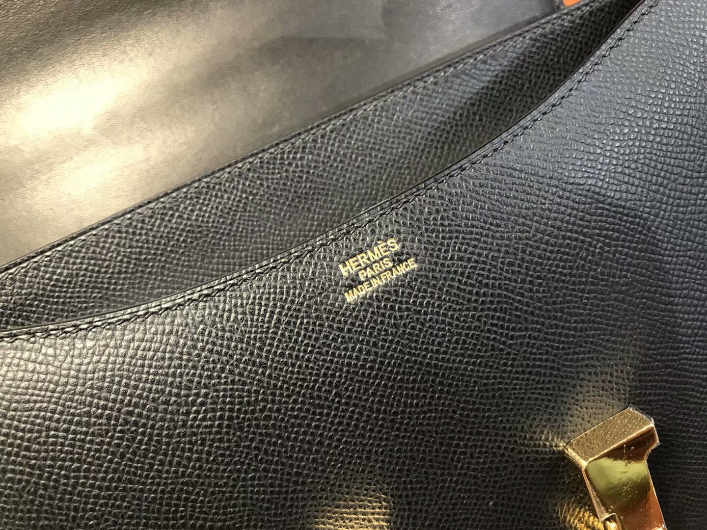 HERMES 爱马仕 空姐包 Constance BLACK 黑色 配全套专柜原版包装
