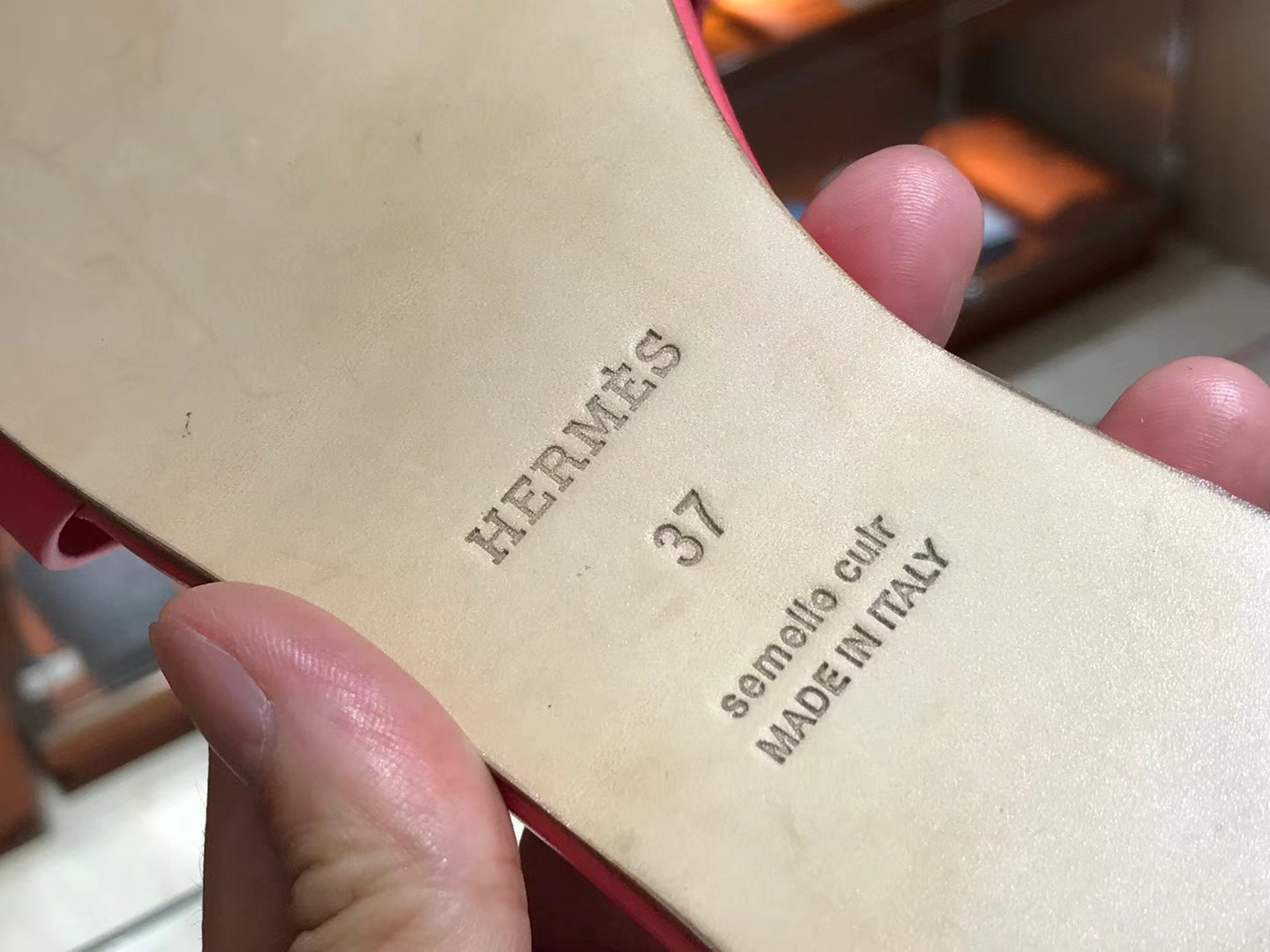 HERMES 爱马仕 猪鼻子拖鞋  高端订制  独家品质 唇膏粉 