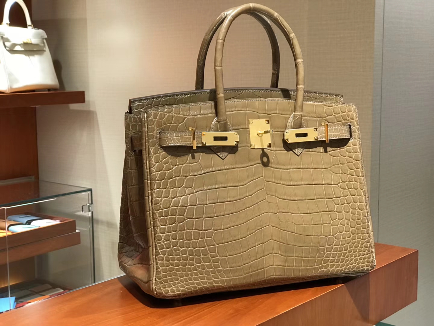 HERMES 爱马仕 Birkin 30CM 大象灰 CK18 Etoupe 金扣 全球发售
