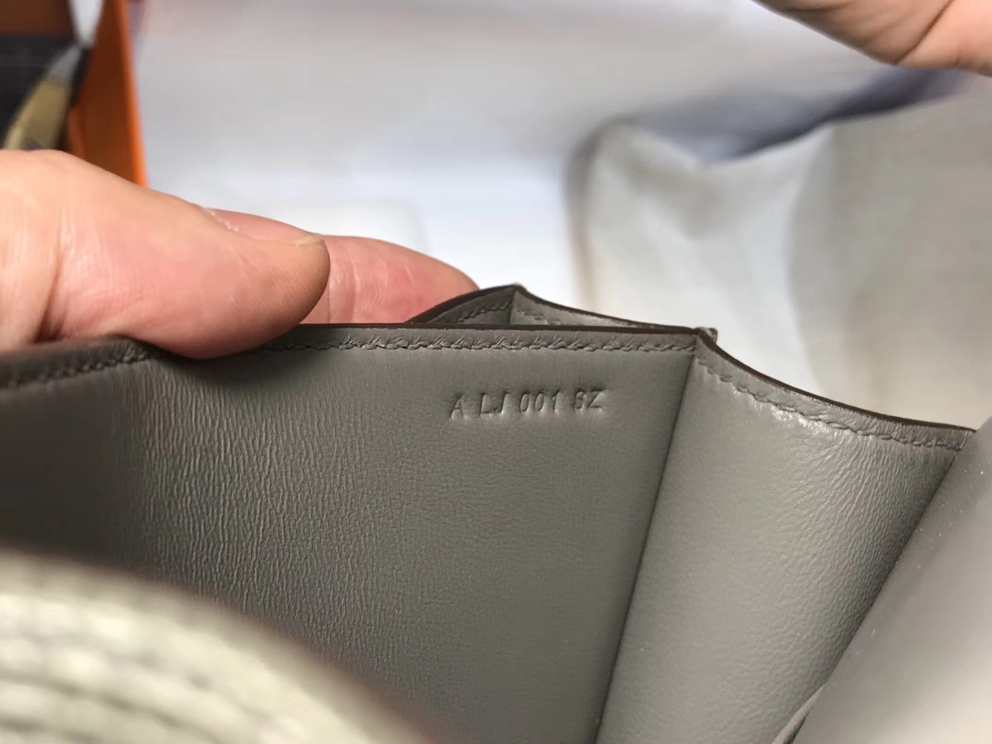 Hermes 爱马仕 空姐包 Constance 蜥蜴皮 8F 锡器灰 Etain  定制15-20天发货 配全套专柜原版包装