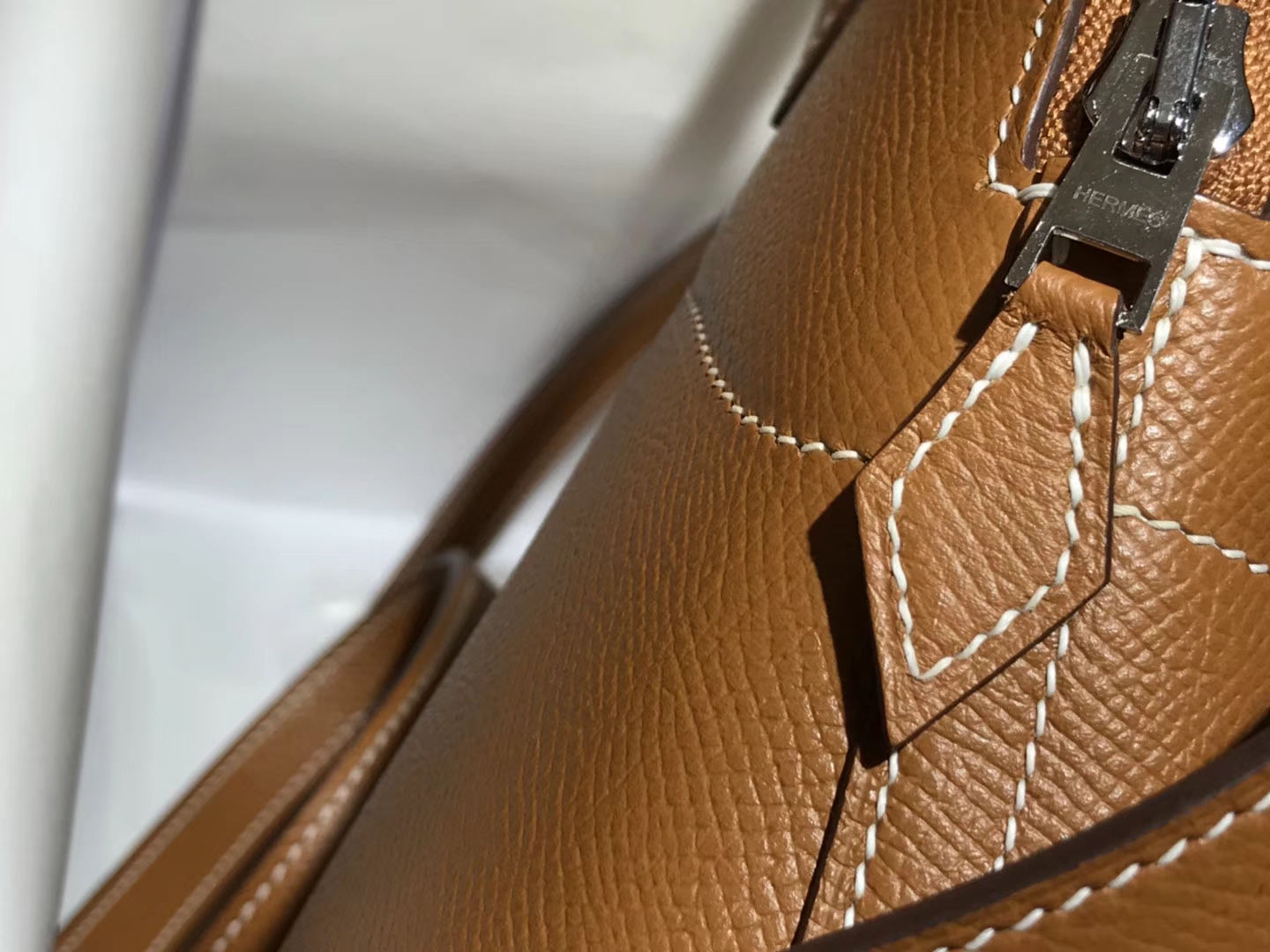 Hermes 爱马仕 Bolide Epsom皮 ck37 金棕色 gold 27cm 可接受定制