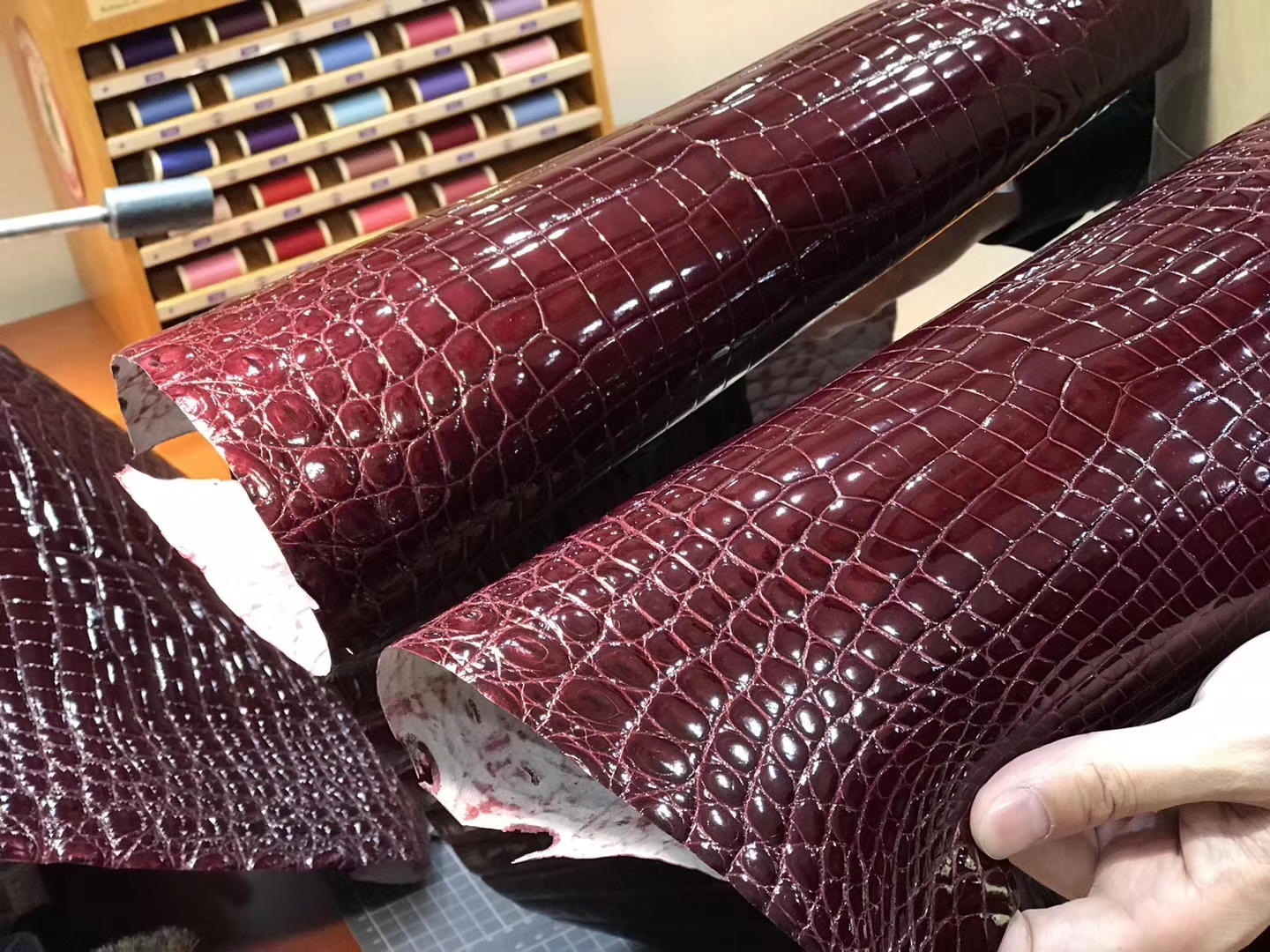 HERMES 密西西比 鳄鱼皮 选皮 经典色系 金银扣款可定制 高端货 厂家直销
