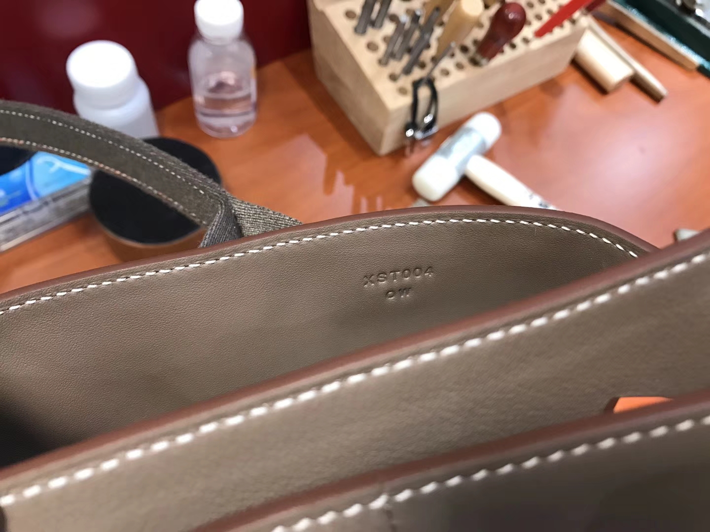 HERMES 爱马仕 大篷车经典款 大象灰 银扣 配全套专柜原版包装