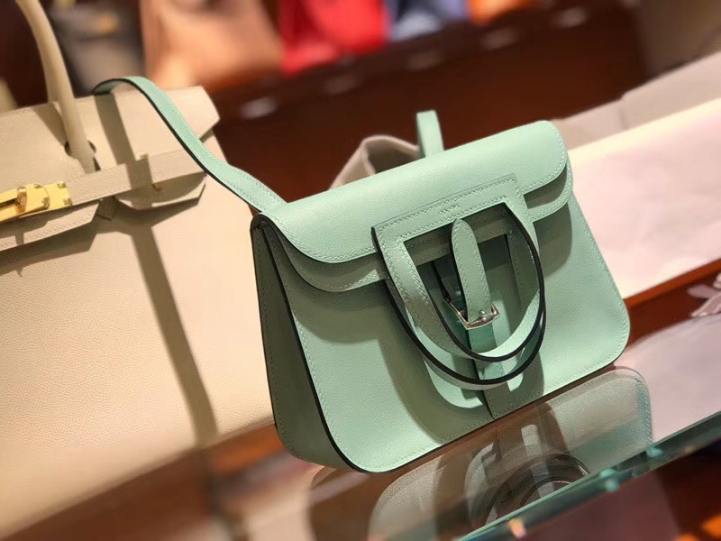 HERMES 爱马仕 Halzan swift 银扣 配全套专柜原版包装 全球发售