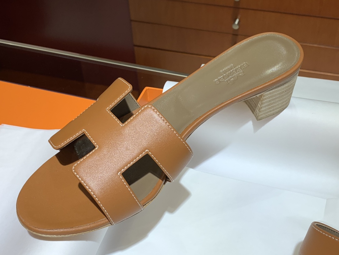H经典款拖鞋  高端订制  独家品质 平底35~41 高跟35~41(跟高4cm) 尺寸同步专柜  偏小一码 