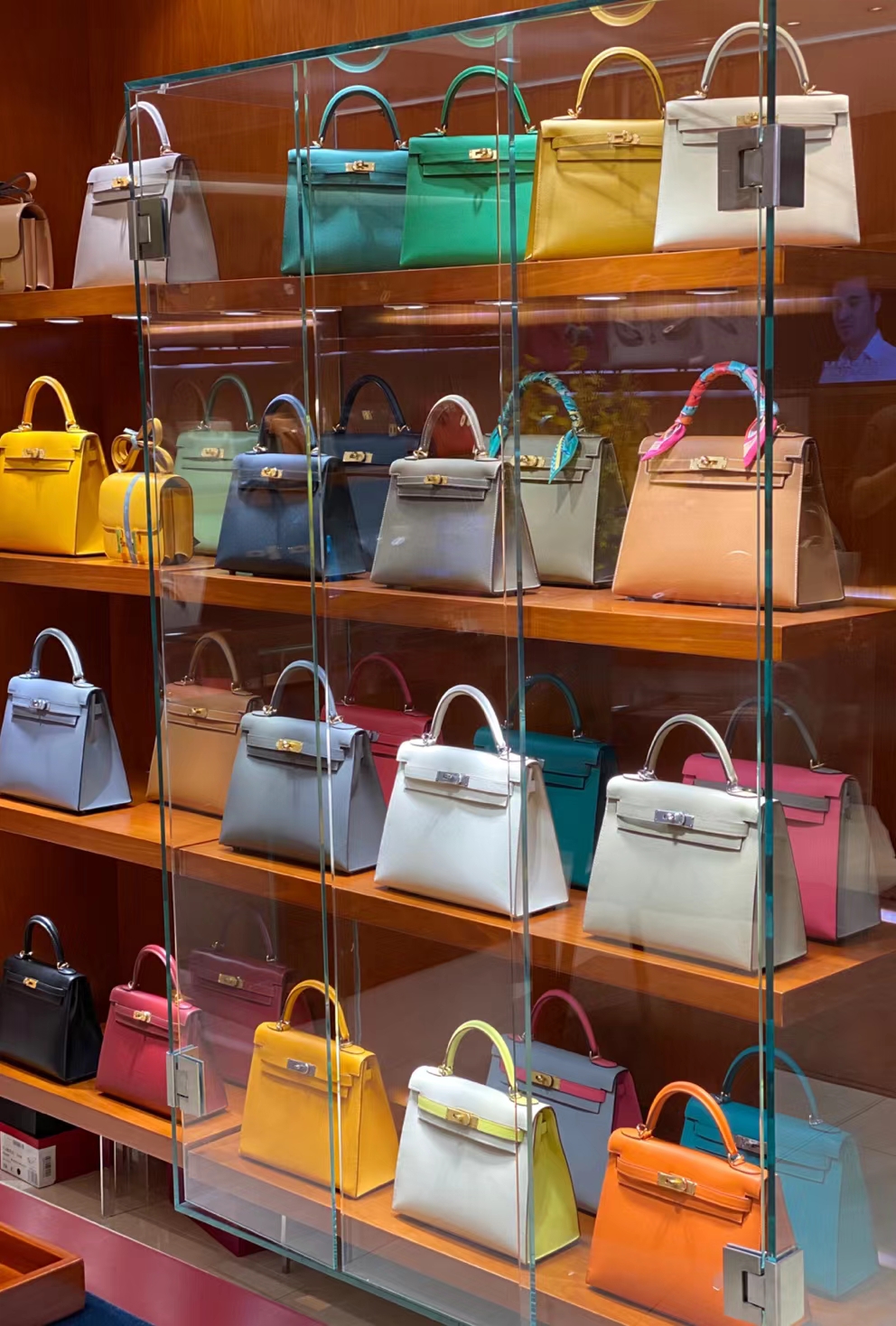 HERMES 爱马仕 Kelly 25-28 凯丽 BOX皮 Epsom皮 金扣 银扣 可接受定制