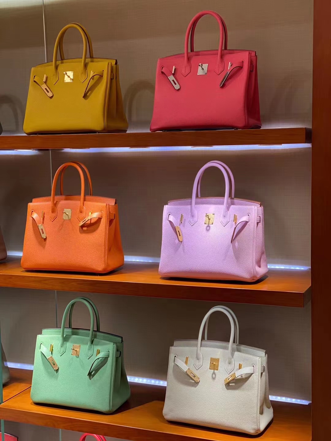 HERMES 爱马仕 铂金包 Birkin 金扣银扣 TOGO 现货接单 可接受定制-铂金女王 HERMES 爱马仕 铂金包 Birkin 金扣银扣 TOGO 现货接单 可接受定制