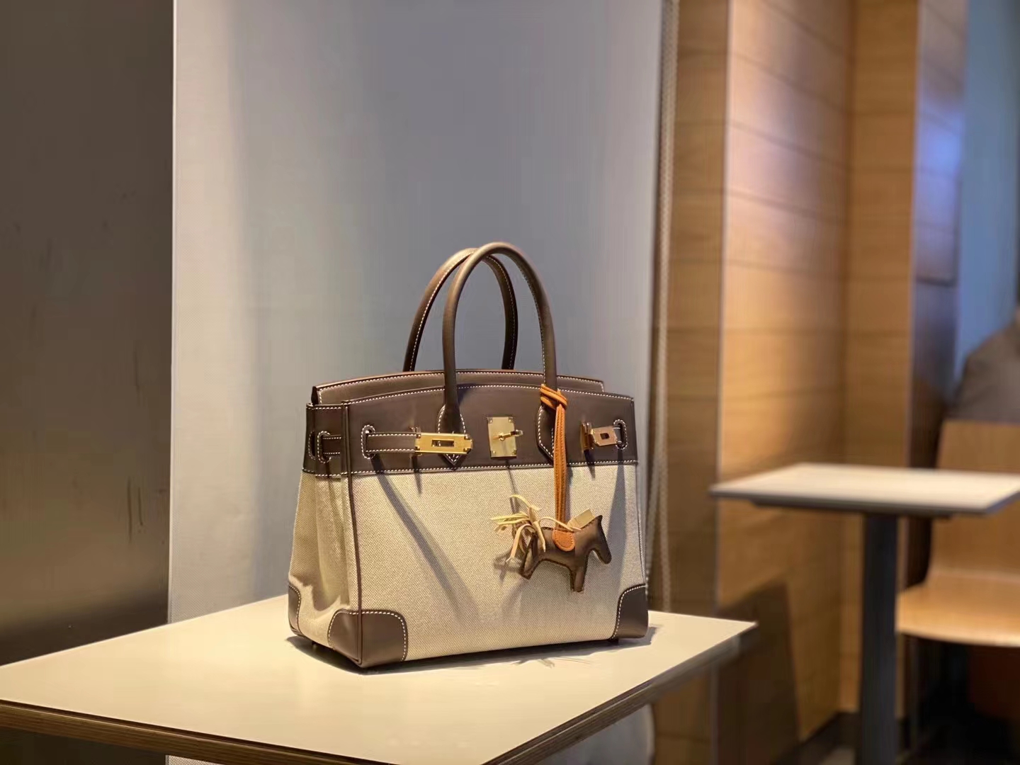 HERMES 爱马仕 铂金 Birkin Barenia canvas 今夏最值得入手的新铂金拼帆布