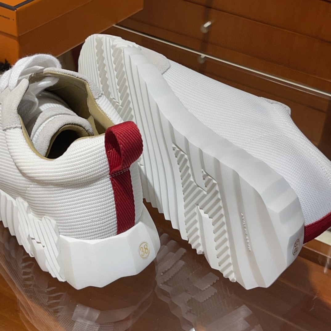 HMS 新款女士运动鞋 纯手工定制 10天出货 只做白色  35-41码 全套包装