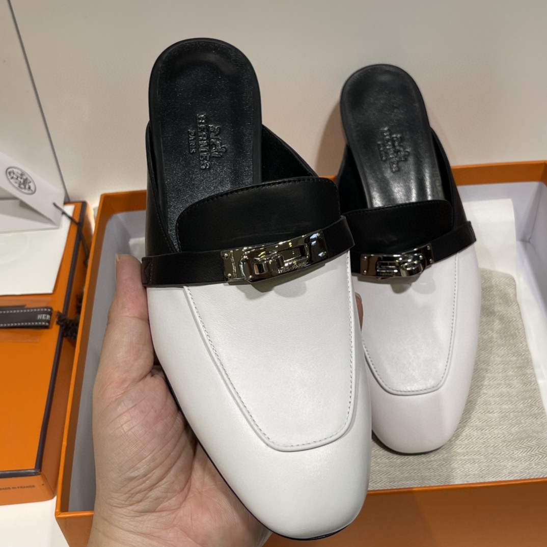 爱马仕 凯莉款 单鞋 拼色系列 很特别的一款  纯手工定制 35-41码 正码 码数不调换