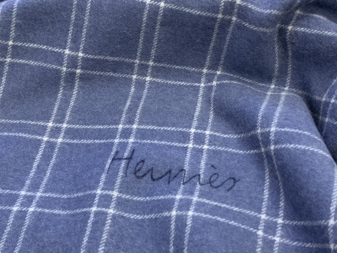 HERMES 专柜同步新款 羊绒披毯 72%羊绒 28%羊毛 配原版包装