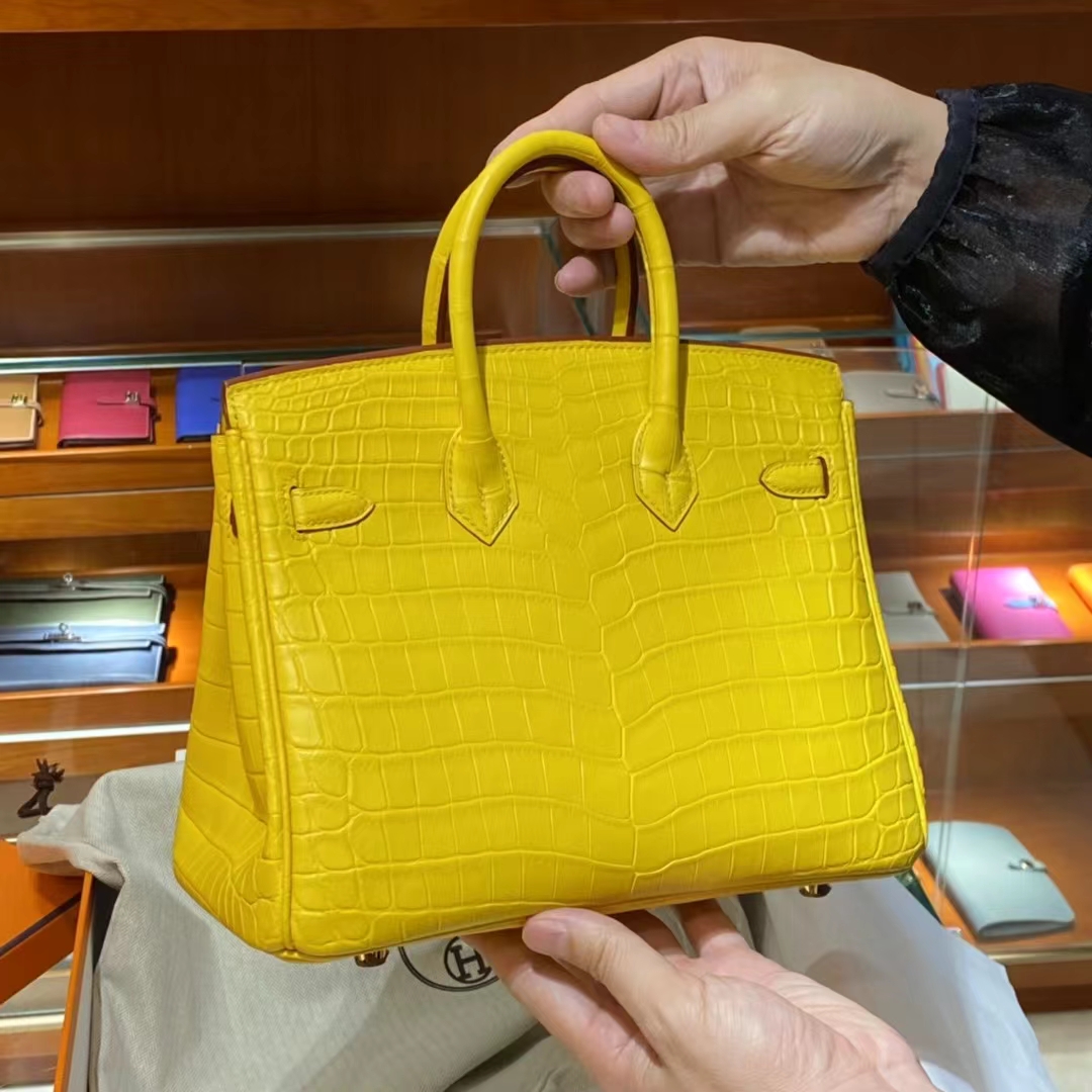HERMES 香港爱马仕官网 铂金包 Birkin 金扣 柠檬黄-铂金女王 HERMES 香港爱马仕官网 铂金包 Birkin 金扣 柠檬黄