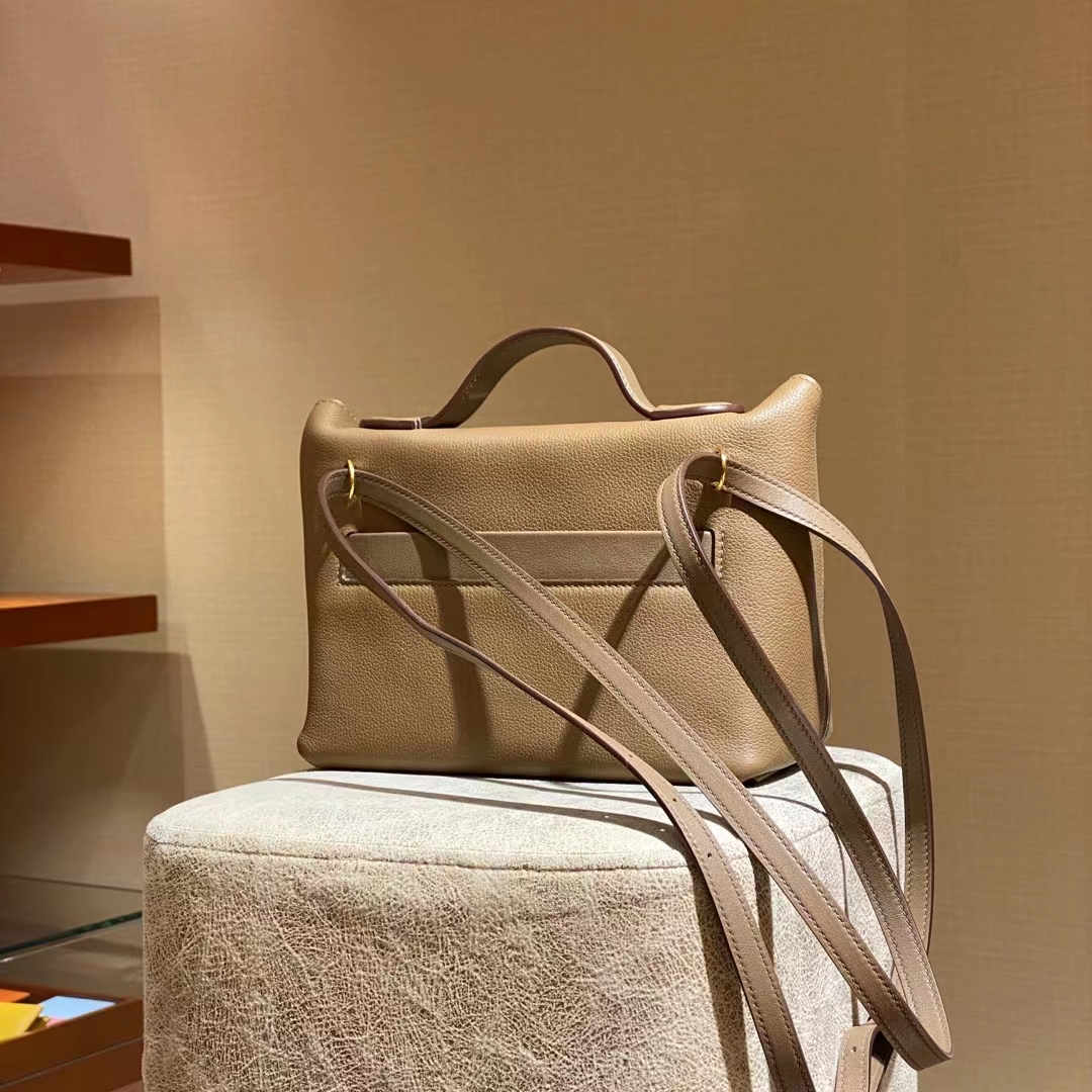 HERMES 爱马仕官网推荐 kelly24/24 大象灰金扣 接受订单