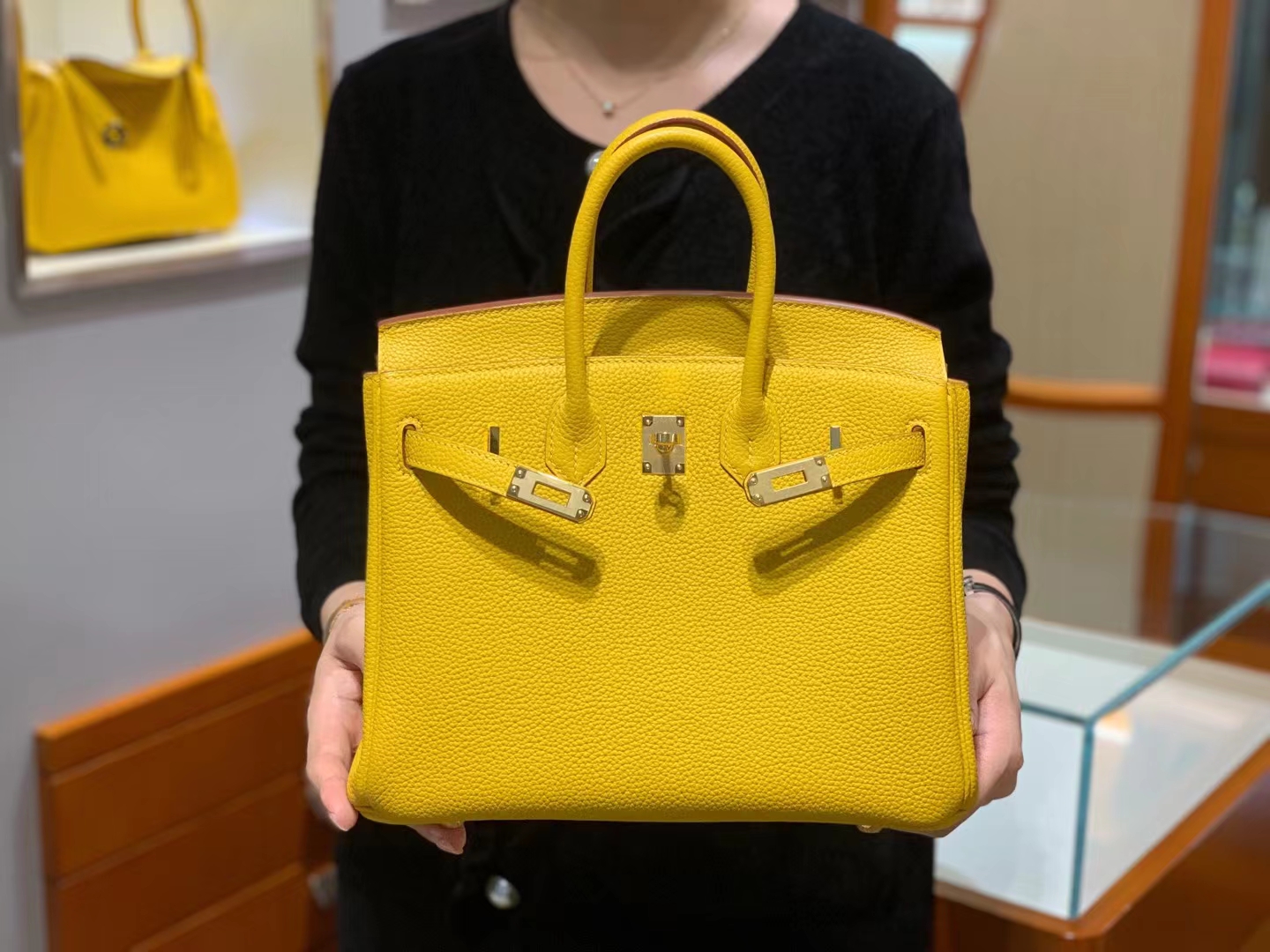 HERMES 爱马仕官网推荐 Birkin 铂金包 琥珀黄 银扣 TC-铂金女王 HERMES 爱马仕官网推荐 Birkin 铂金包 琥珀黄 银扣 TC