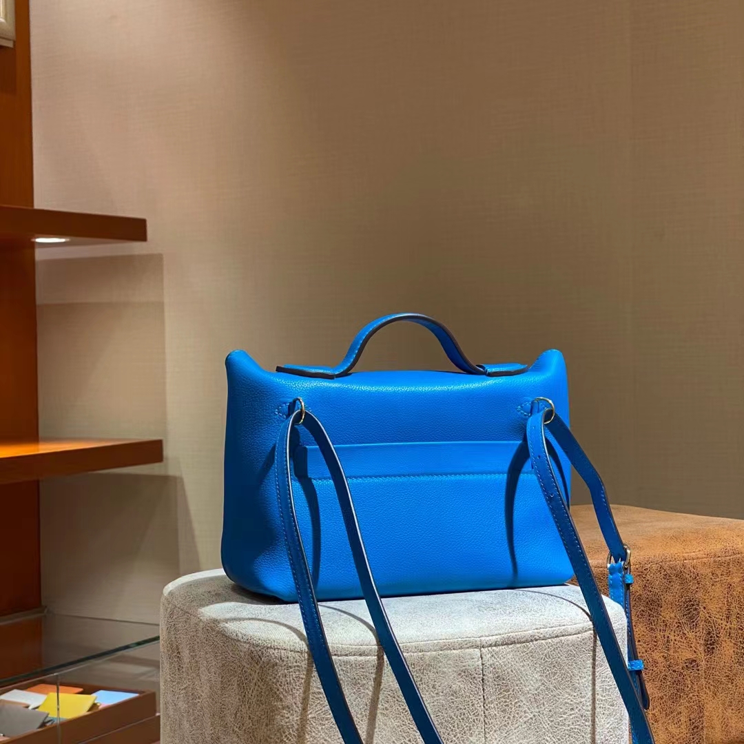 HERMES 爱马仕官网推荐 kelly24/24 电光蓝金扣 接受订单-铂金女王 HERMES 爱马仕官网推荐 kelly24/24 电光蓝金扣 接受订单