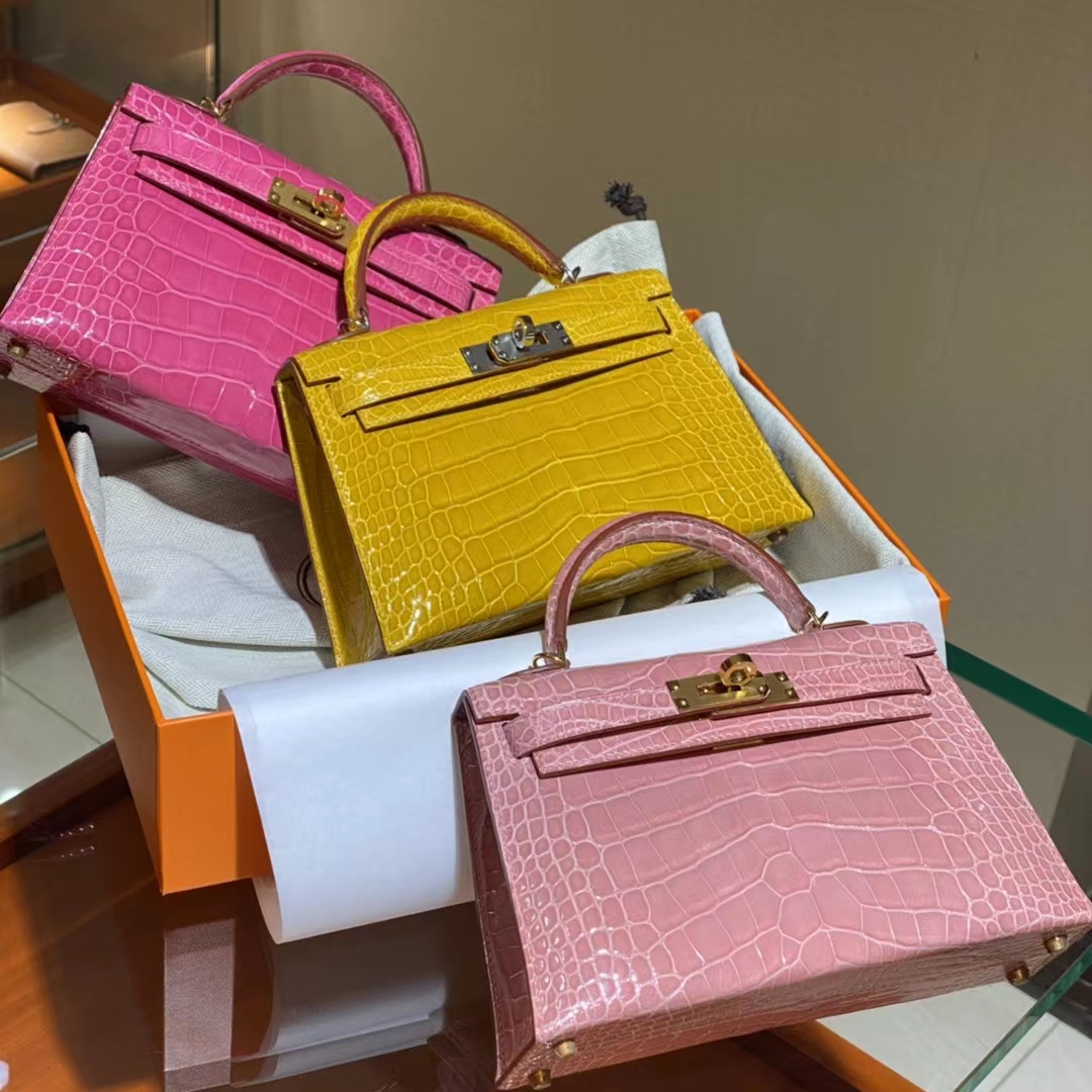 HERMES官网 香港爱马仕 迷你凯莉 MiniKelly 2 鳄鱼肚皮 代购品质-铂金女王 HERMES官网 香港爱马仕 迷你凯莉 MiniKelly 2 鳄鱼肚皮 代购品质