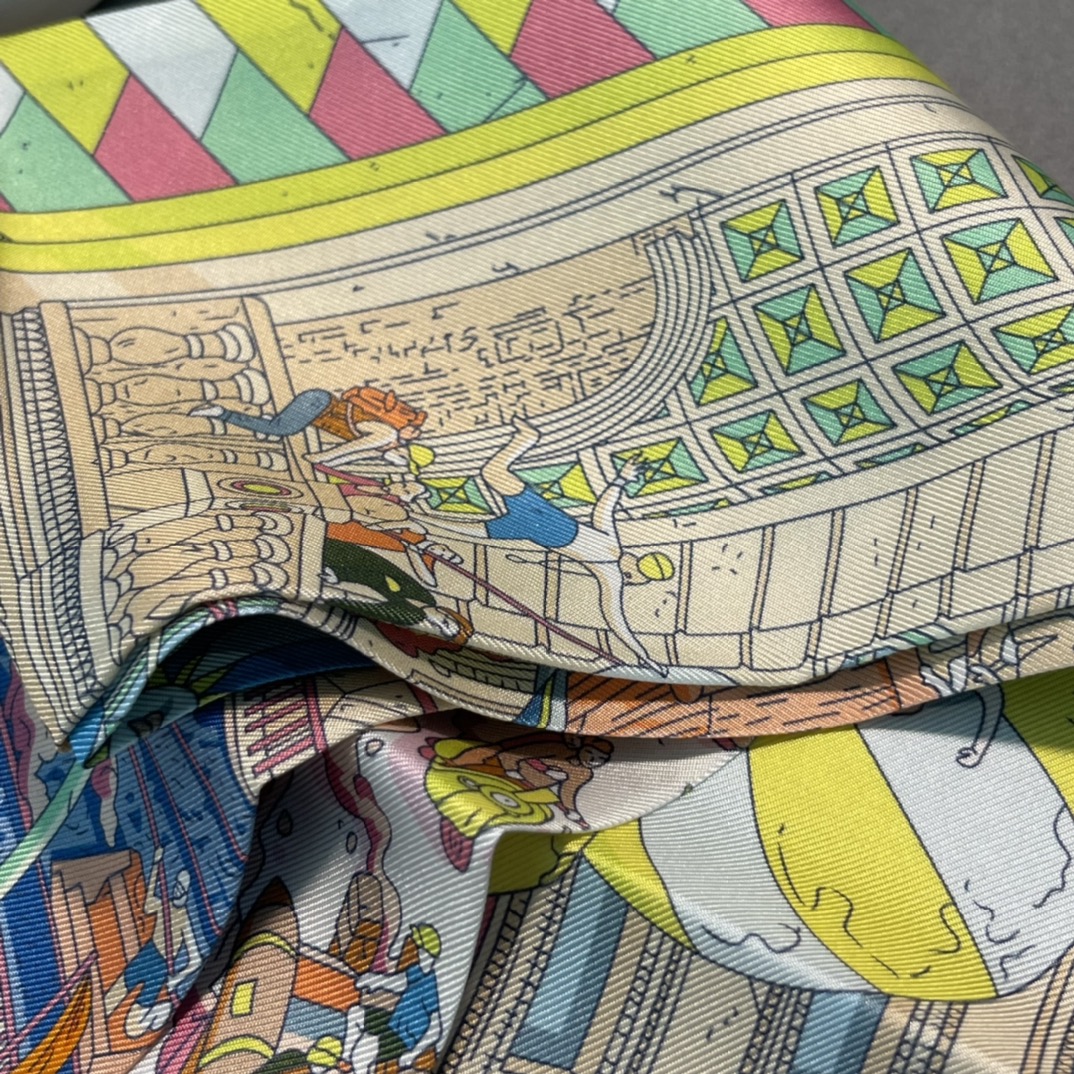 Hermes Maxi twilly《福宝大道 》长巾 粉色 Size：10*160cm  100%桑蚕丝 