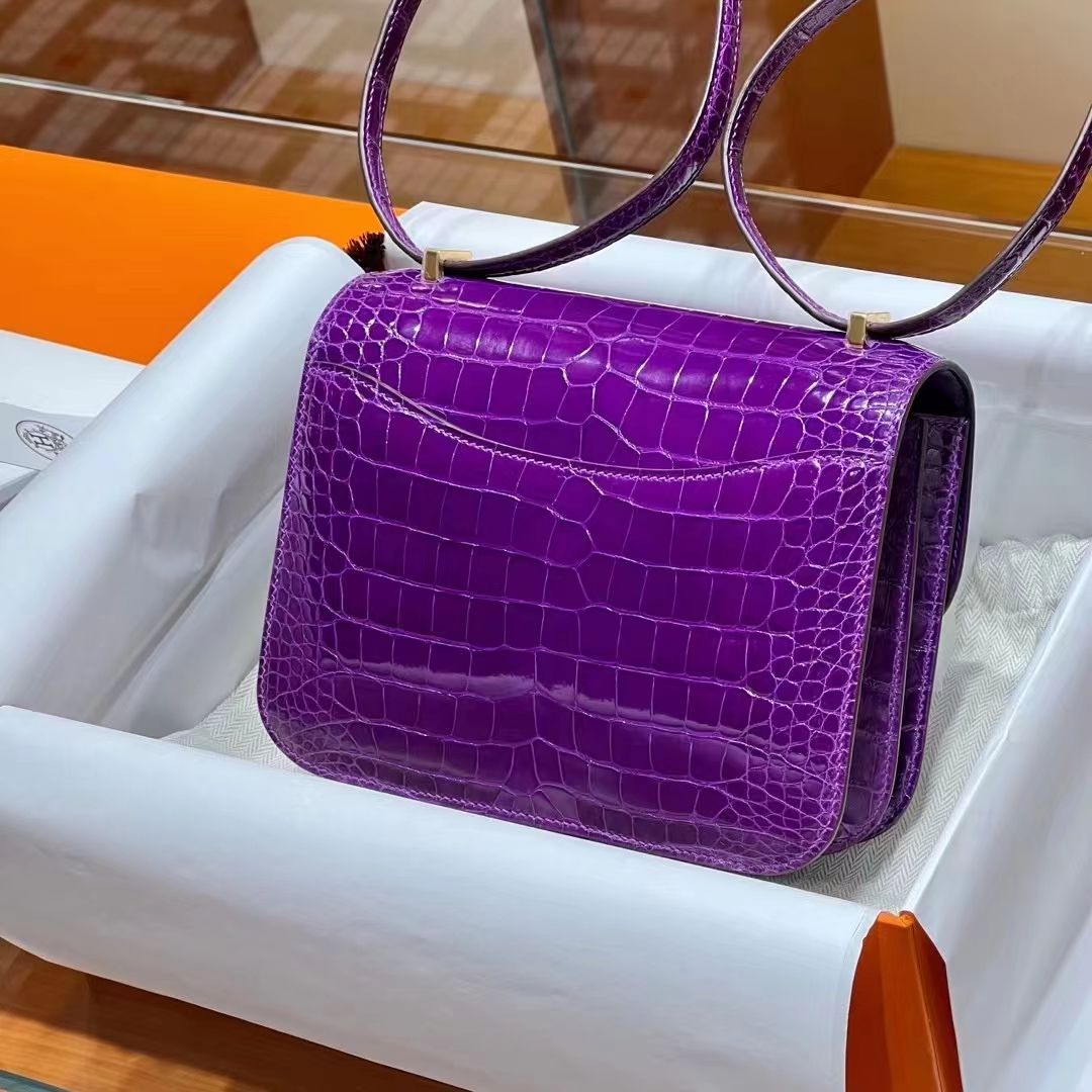Hermes 爱马仕 Constance18cm 梦幻紫 现货