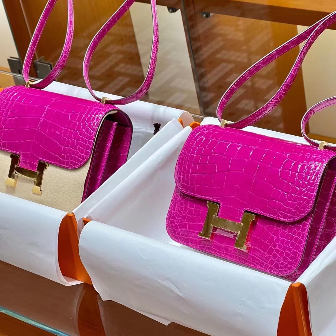 Hermes 爱马仕 Constance18cm 天方夜谭紫 现货 -铂金女王 Hermes 爱马仕 Constance18cm 天方夜谭紫 现货