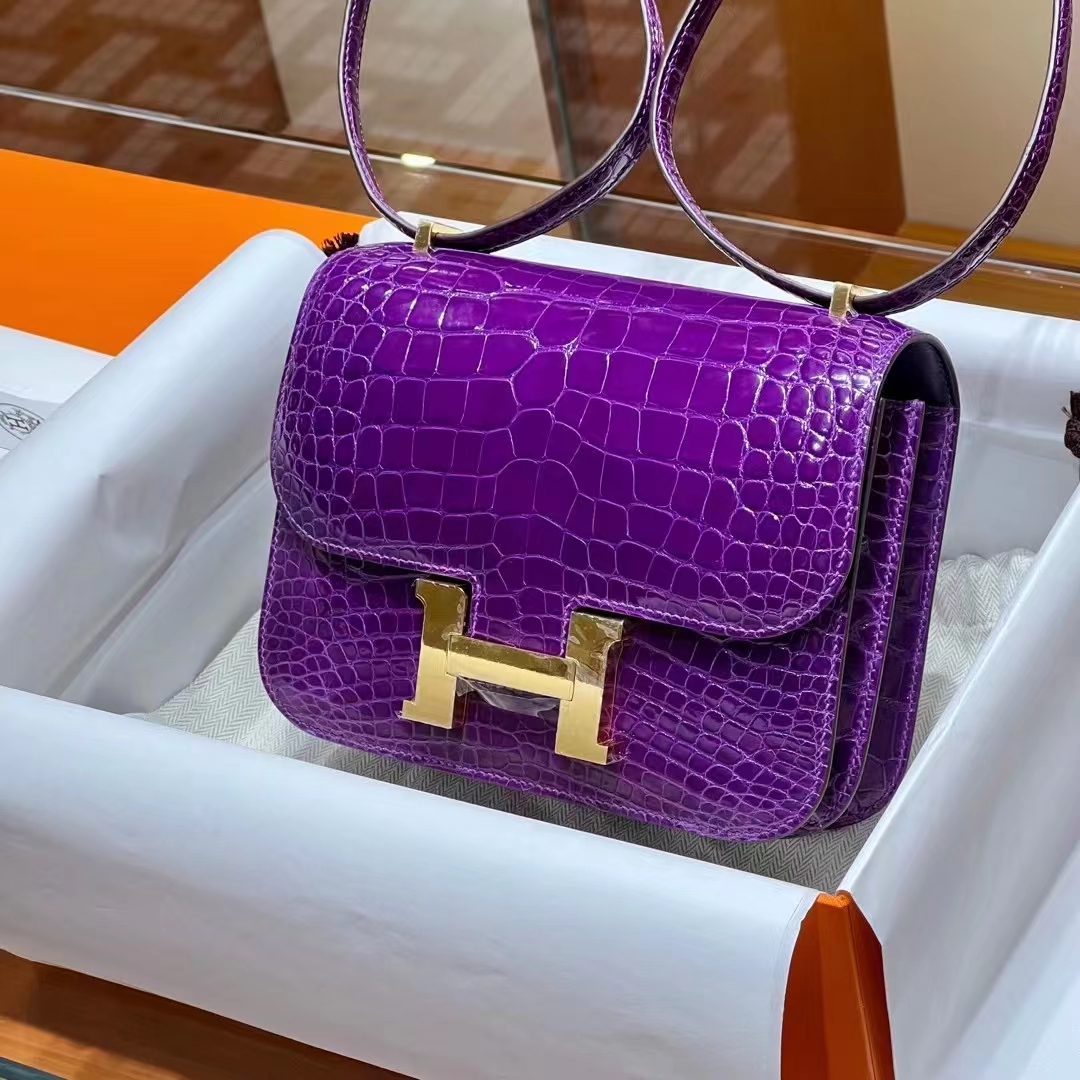 Hermes 爱马仕 Constance18cm 梦幻紫 现货
