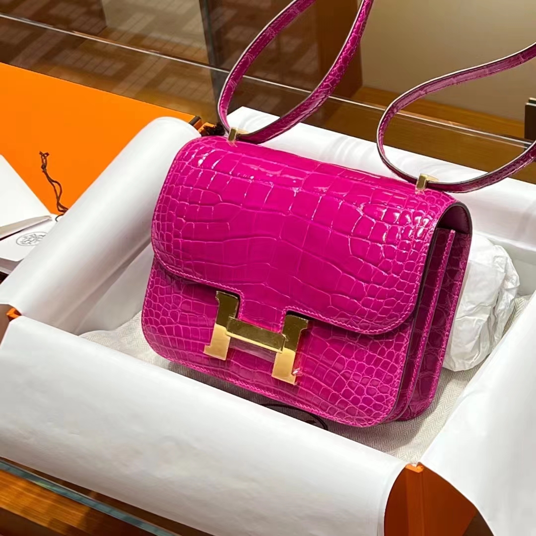 Hermes 爱马仕 Constance18cm 天方夜谭紫 现货 -铂金女王 Hermes 爱马仕 Constance18cm 天方夜谭紫 现货