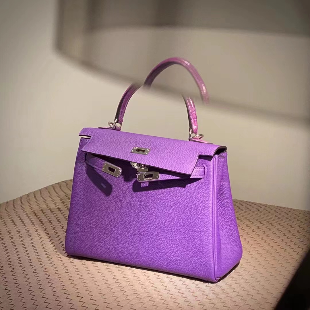 Hermes 爱马仕 Kelly touch 现货 梦幻紫