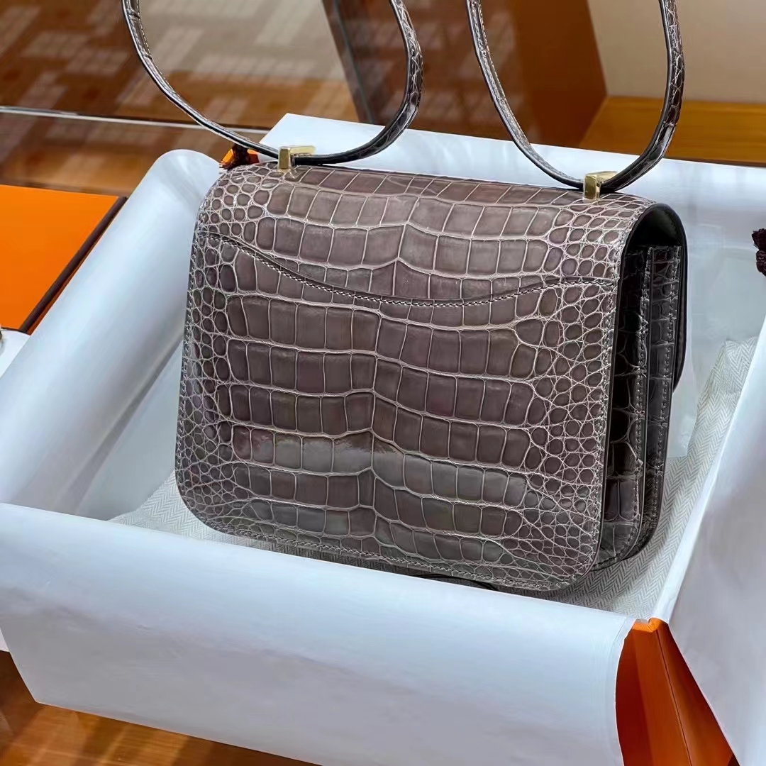 Hermes 爱马仕 Constance18cm 大象灰 现货