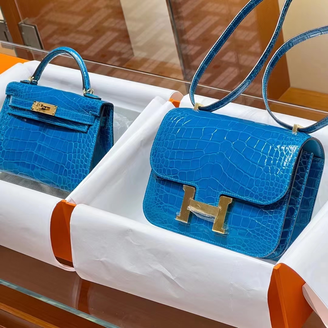 Hermes 爱马仕 Constance18cm 伊兹密尔兰 现货 