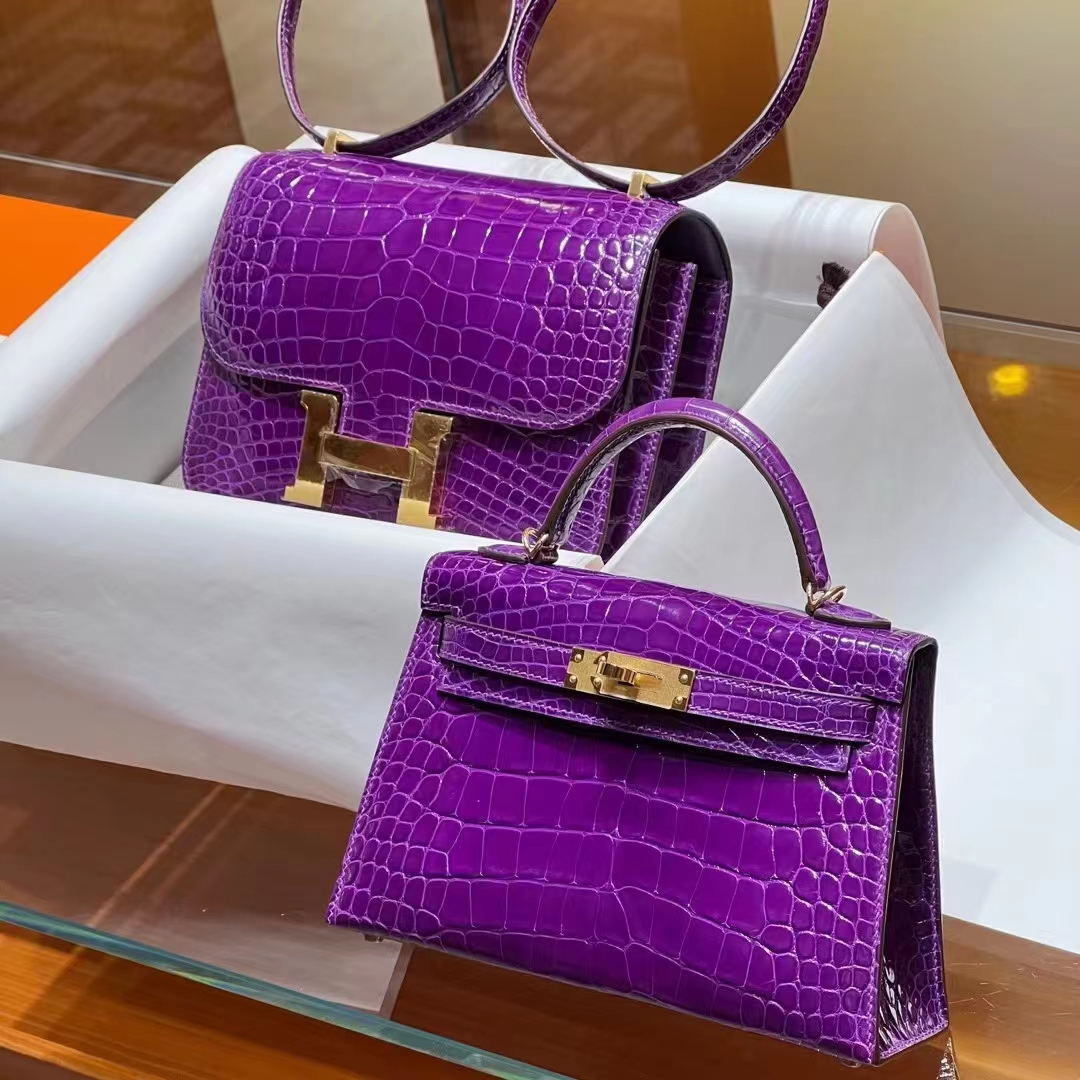 Hermes 爱马仕 Constance18cm 梦幻紫 现货