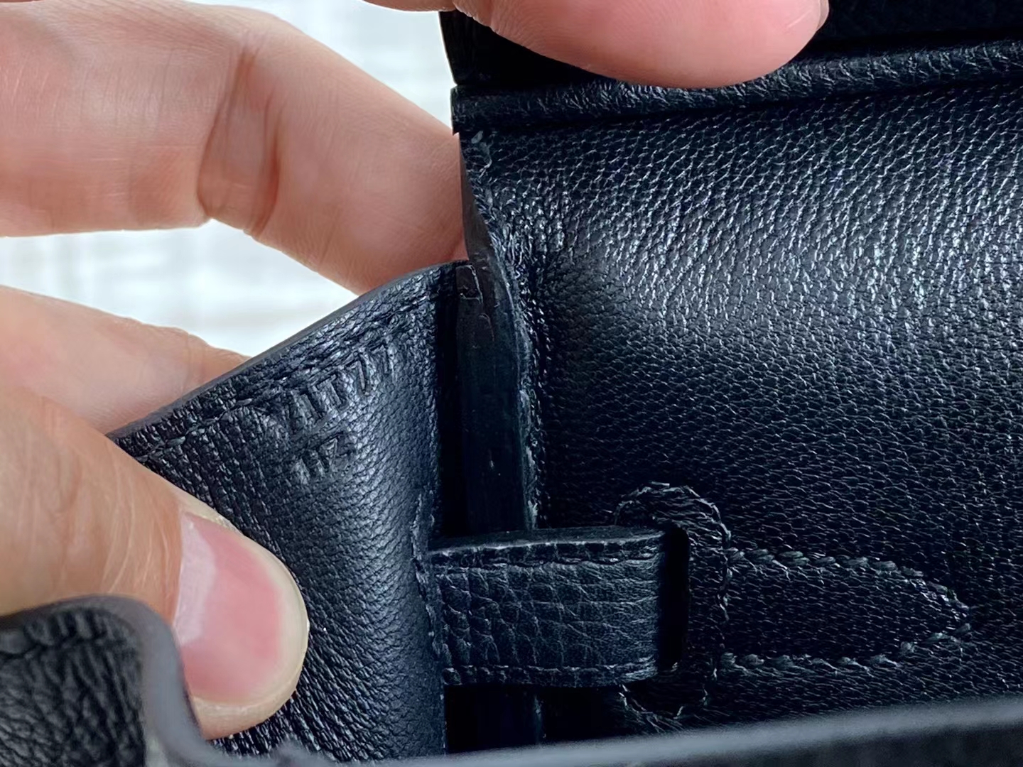 HERMES 爱马仕 【现货】 Birkin 25CM Togo皮 CC89 Nior 经典黑 现货 进口蜜蜡线 全手工制作