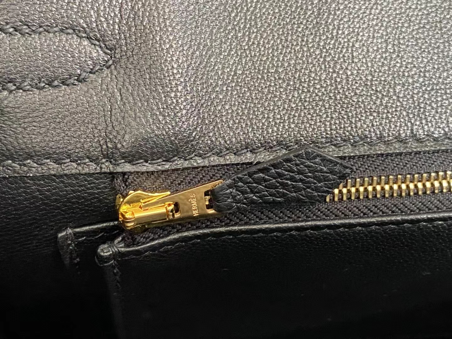 HERMES 爱马仕 【现货】 Birkin 25CM Togo皮 CC89 Nior 经典黑 现货 进口蜜蜡线 全手工制作
