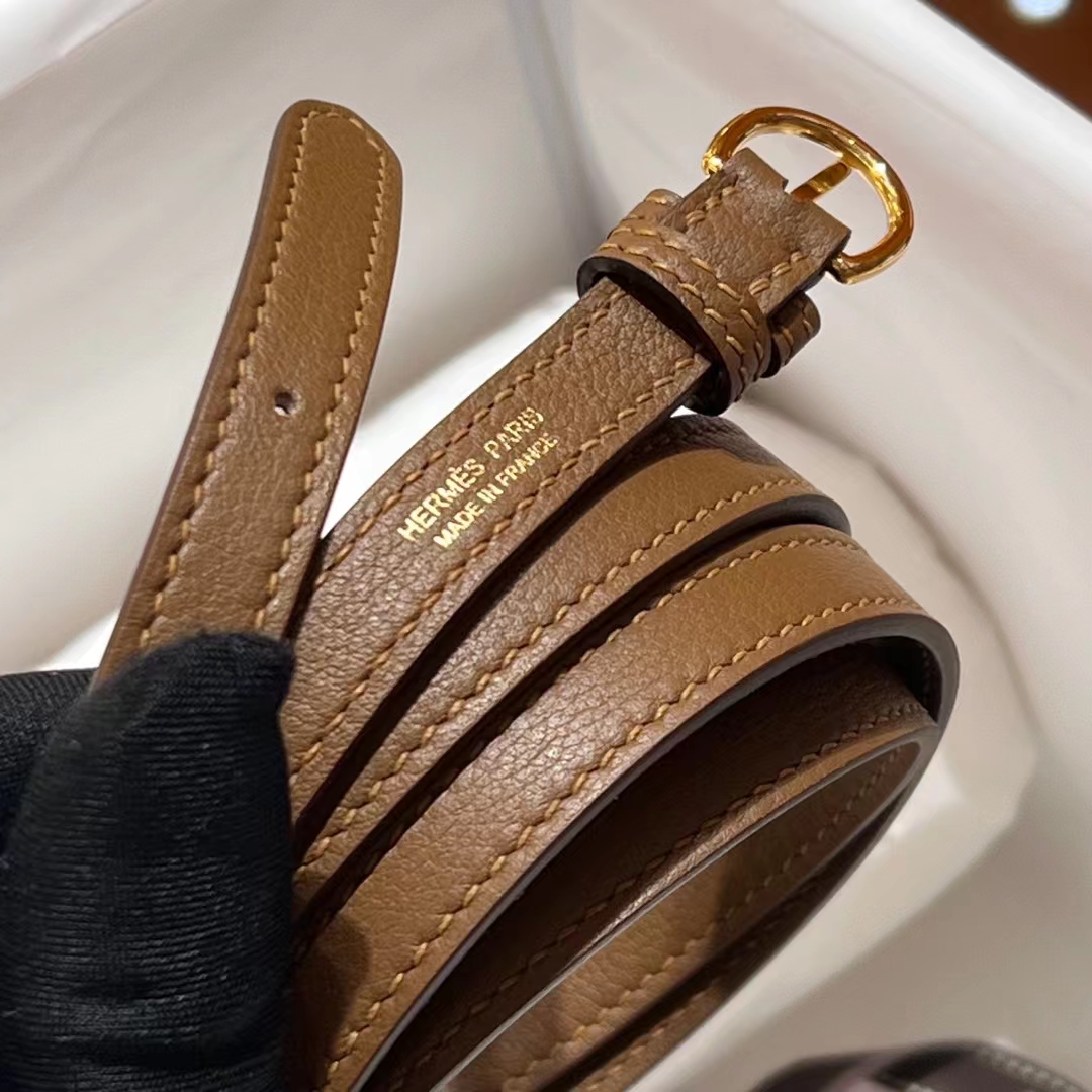 HERMES 爱马仕 Kellydanse 22cm D0 Evercolor 进口蜜蜡线 全手工制作 蜜蜡线内缝 Birkinmm 铂金女王