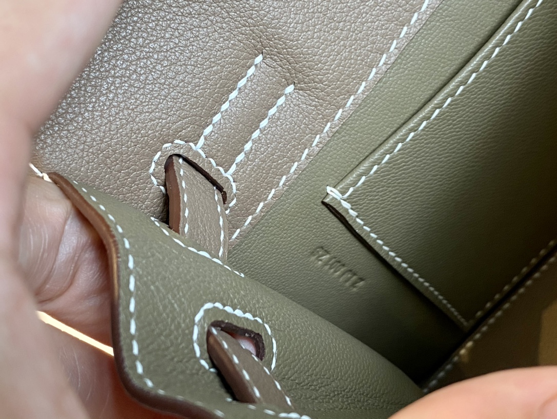 Birkinmm 铂金女王 HERMES 爱马仕 Kellydanse 22cm Evercolor皮 8C Gri Elephant 大象灰 进口蜜蜡线 全手工制作