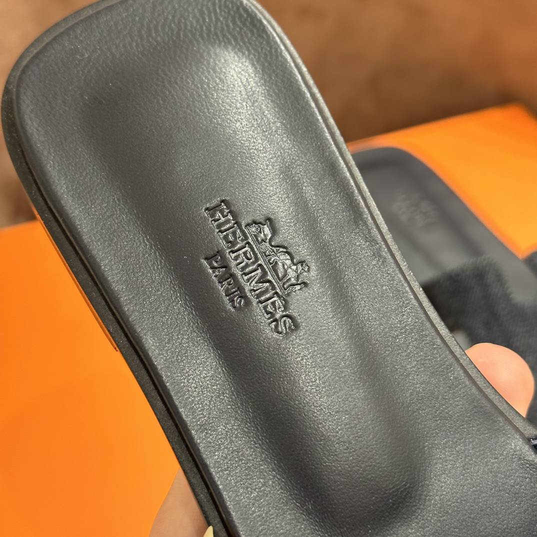 Hermers 2023最新爆款牛仔拖鞋 34-41 半码可定做 手工制作 上脚舒适