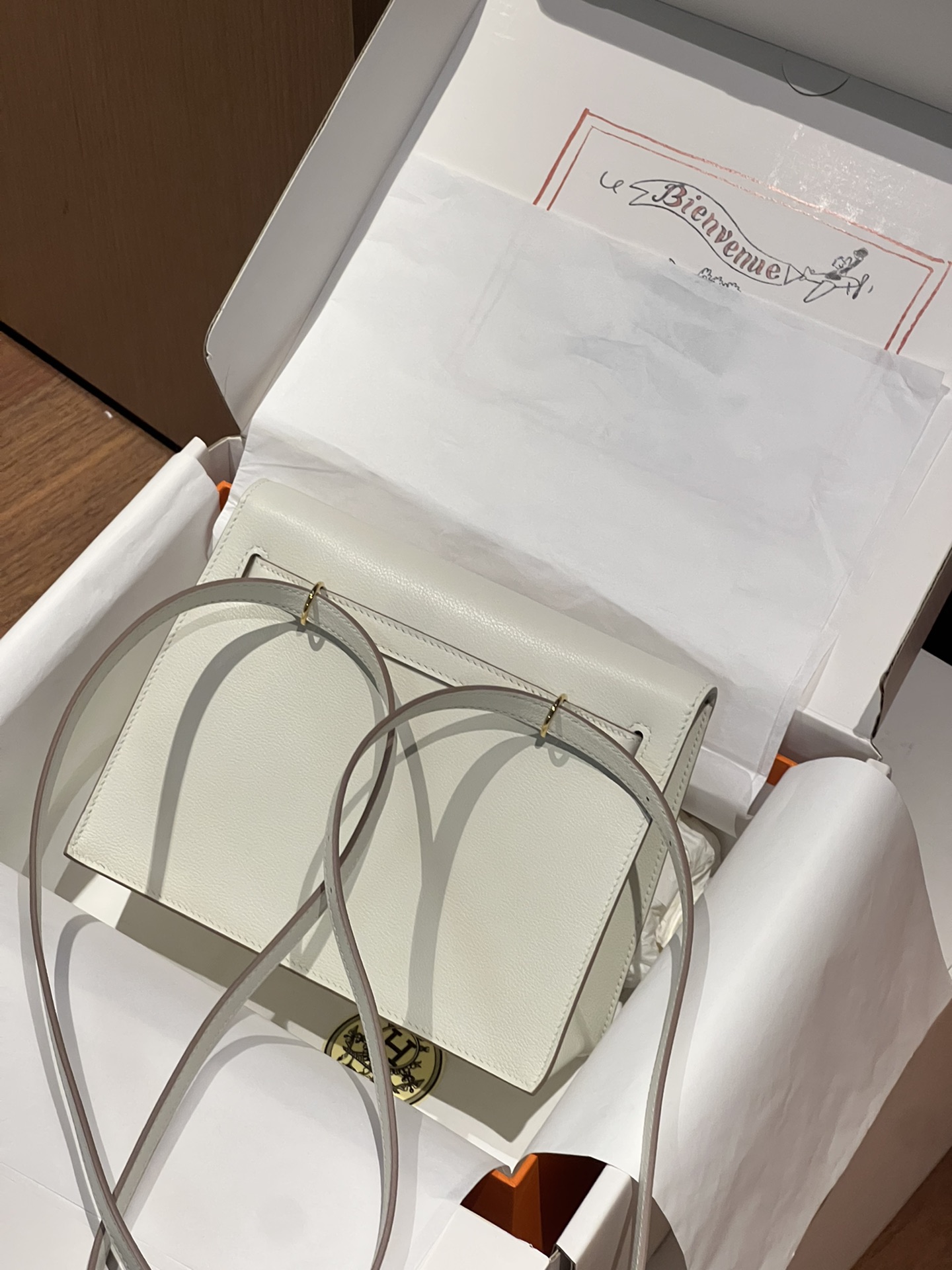 HERMES 爱马仕 Kellydanse 22cm 80 Gris Perle 珍珠灰 evercolor 进口蜜蜡线 全手工制作-铂金女王 HERMES 爱马仕 Kellydanse 22cm 80 Gris Perle 珍珠灰 evercolor 进口蜜蜡线 全手工制作