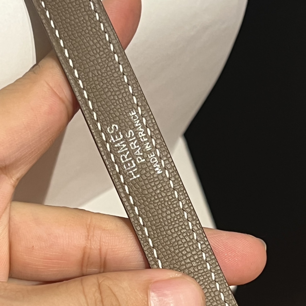 HERMES 爱马仕 【现货】 Kelly Elan 28CM 8C Gri Elephant 大象灰 Chevre 山羊皮 现货 进口蜜蜡线 全手工制作