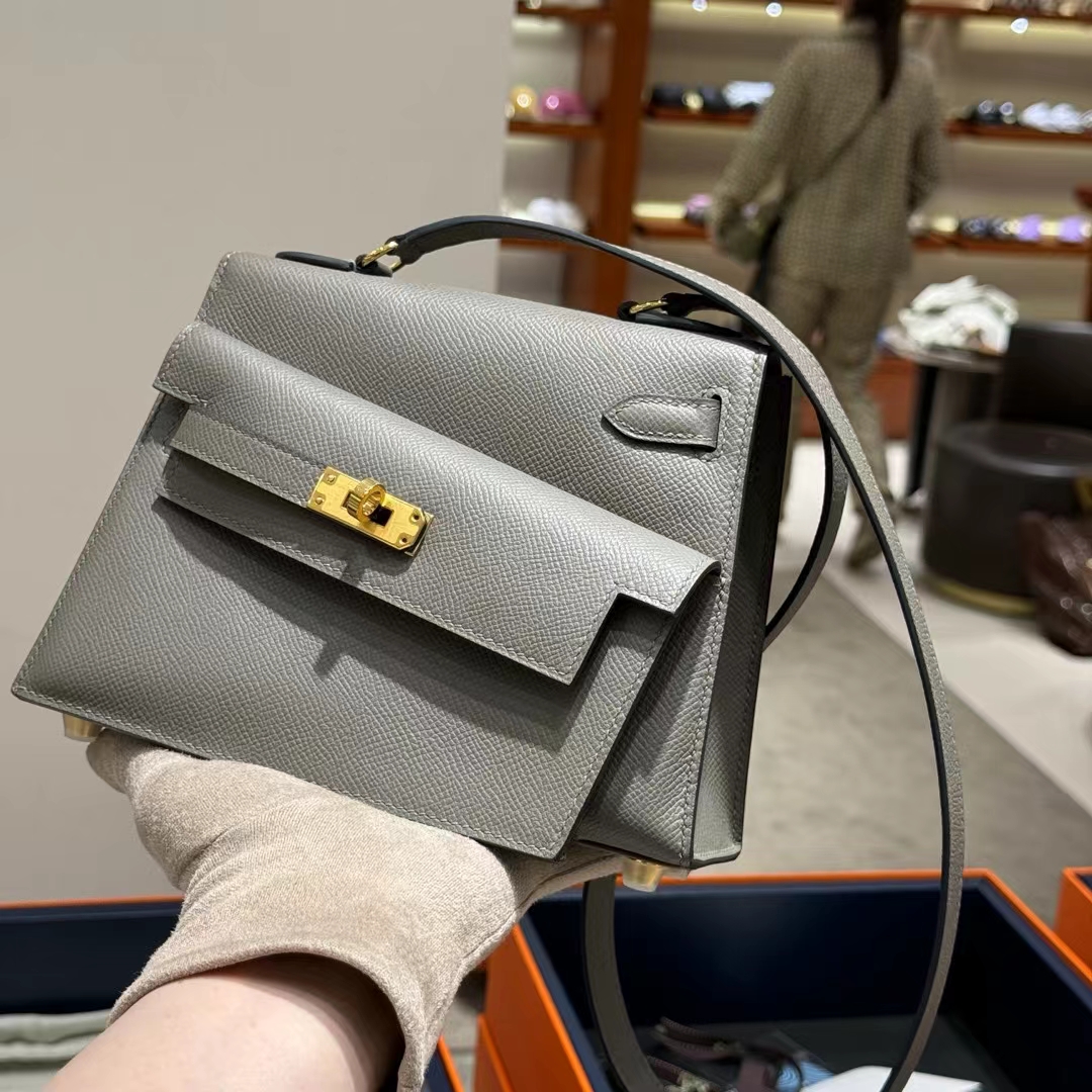 Kelly Desorder 双面Kelly Epsom 8F Etain 进口蜜蜡线 全手工制作-铂金女王 Kelly Desorder 双面Kelly Epsom 8F Etain 进口蜜蜡线 全手工制作